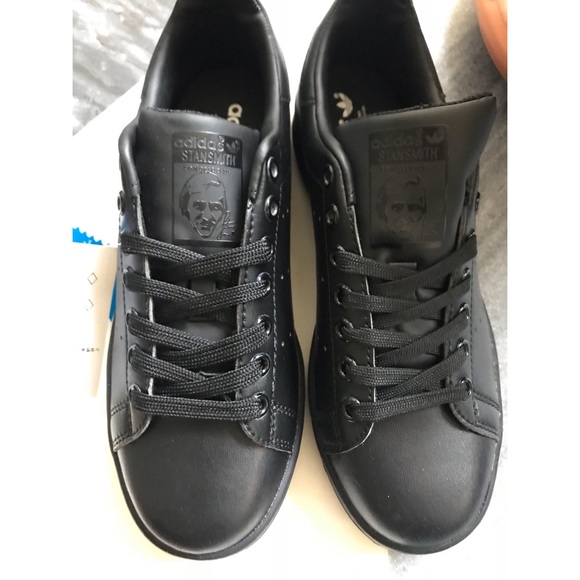 adidas | Shoes | Adidas Stan Smiths All Black | Poshmark
